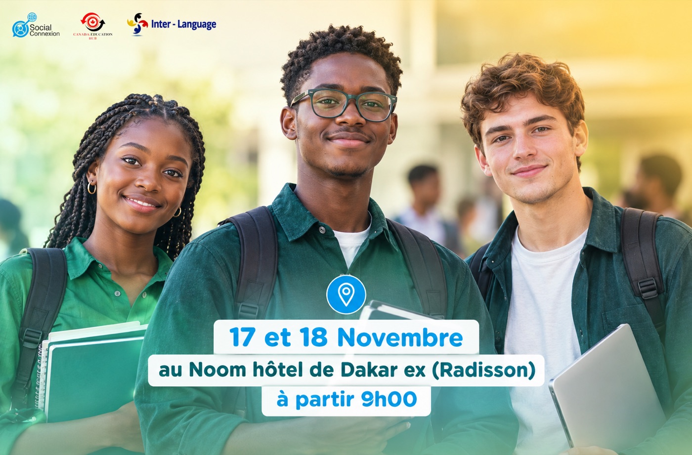 Salon INFO-EDUC : 17 et 18 novembre au Noom hôtel de Dakar (ex Radisson), à partir de 9h00